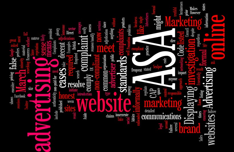 advertising standards agency asa online advertising