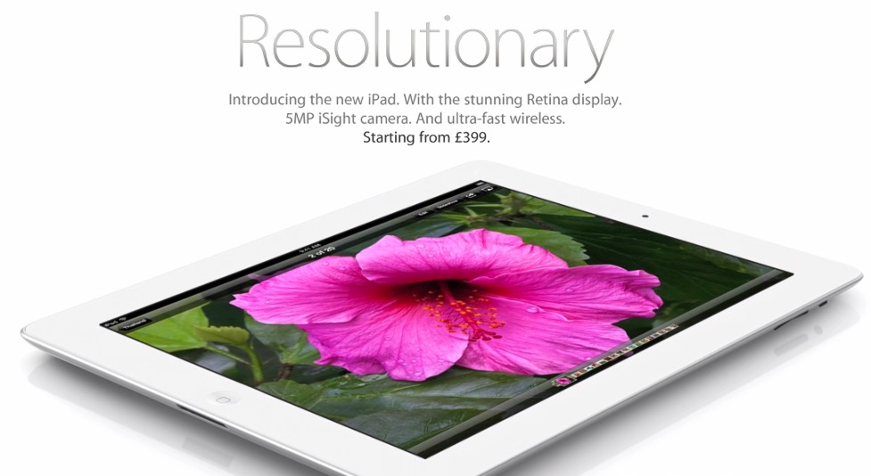 new ipad launch