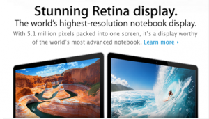 Retina Display MacBooks